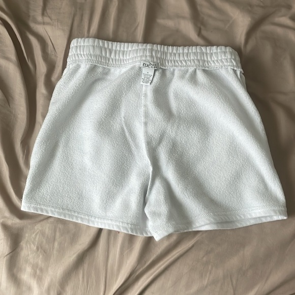 A small, white Rue21 athletic shorts. - Picture 3 of 4